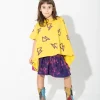 ALL OVER THUNDER PRINT FLAP T-SHIRT