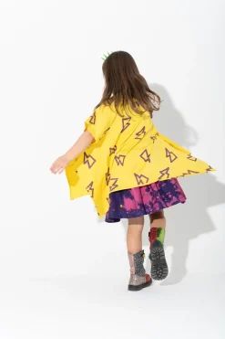 ALL OVER THUNDER PRINT FLAP T-SHIRT