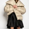 BEIGE M'A PUFFER JACKET