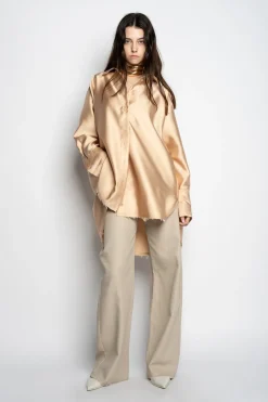 BEIGE OVERSHIRT