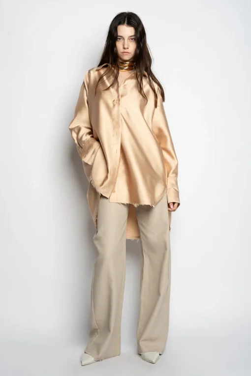 BEIGE OVERSHIRT