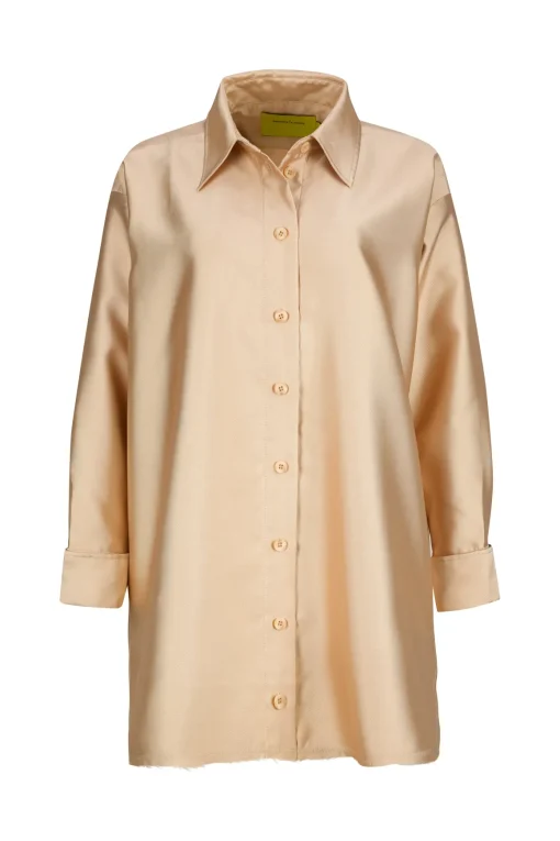 BEIGE OVERSHIRT