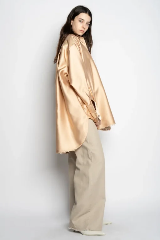 BEIGE OVERSHIRT