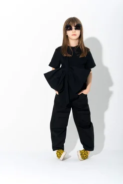 BLACK BOW T-SHIRT