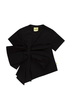 BLACK BOW T-SHIRT