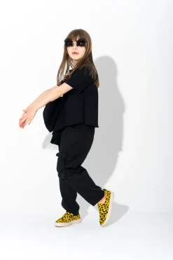 BLACK BOW T-SHIRT