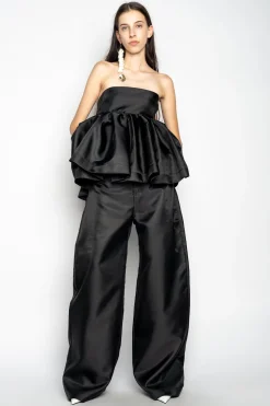 BLACK BOYFRIEND TROUSERS