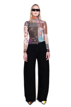 BLACK BOYFRIEND TROUSERS
