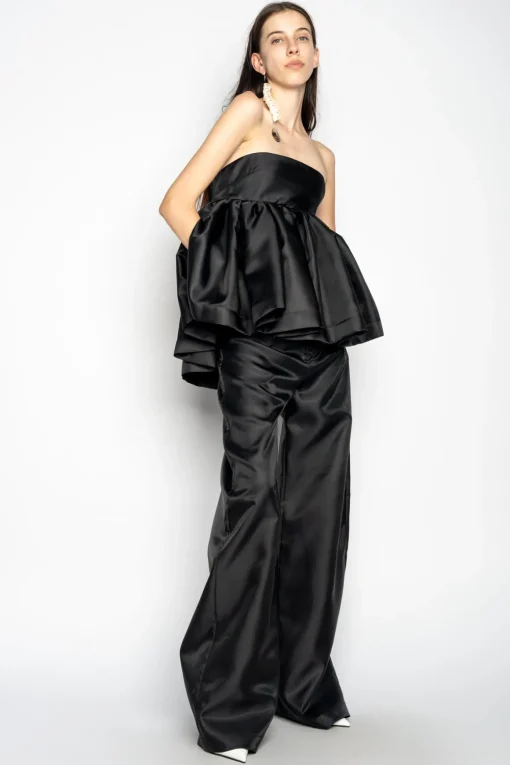 BLACK BOYFRIEND TROUSERS