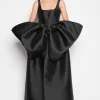 BLACK FRONT BOW TOP