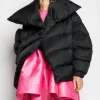 BLACK M'A PUFFER JACKET