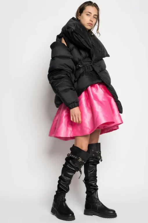 BLACK M'A PUFFER JACKET