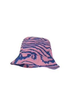 BLUE AND PINK BUCKET HAT