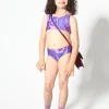 BLUE AND PINK SWIMWEAR BIKINI SET