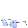 BLUE BUTTERFLY SUNGLASSES