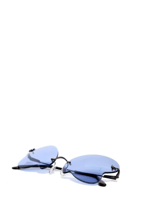 BLUE BUTTERFLY SUNGLASSES