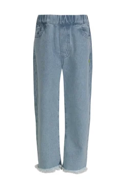 BLUE DENIM BAGGY TROUSERS
