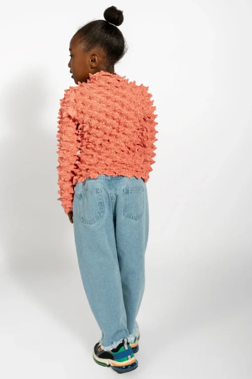 BLUE DENIM BAGGY TROUSERS