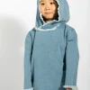 BLUE DENIM CLASSIC HOODIE