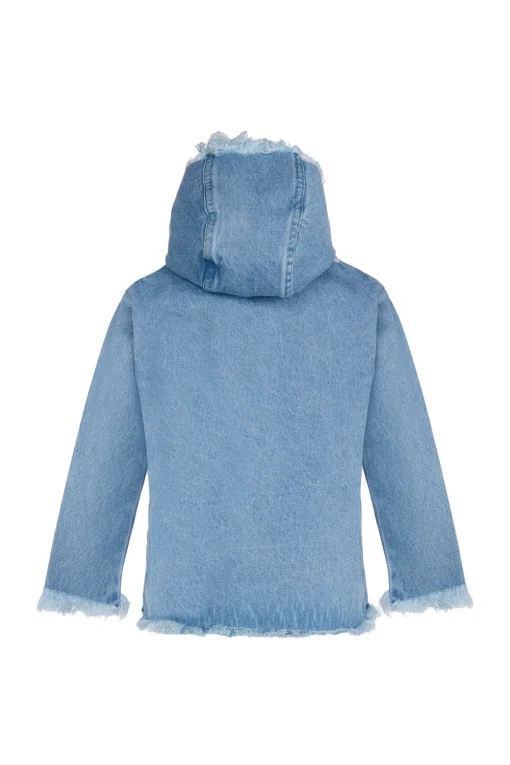 BLUE DENIM CLASSIC HOODIE