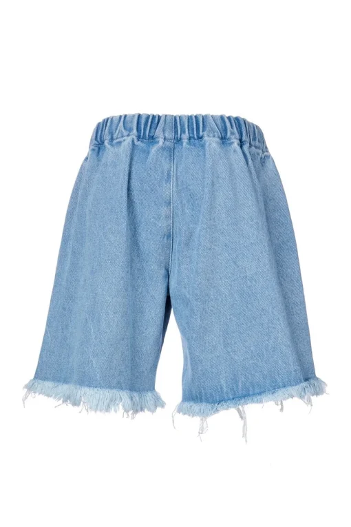 BLUE DENIM CLASSIC SHORTS