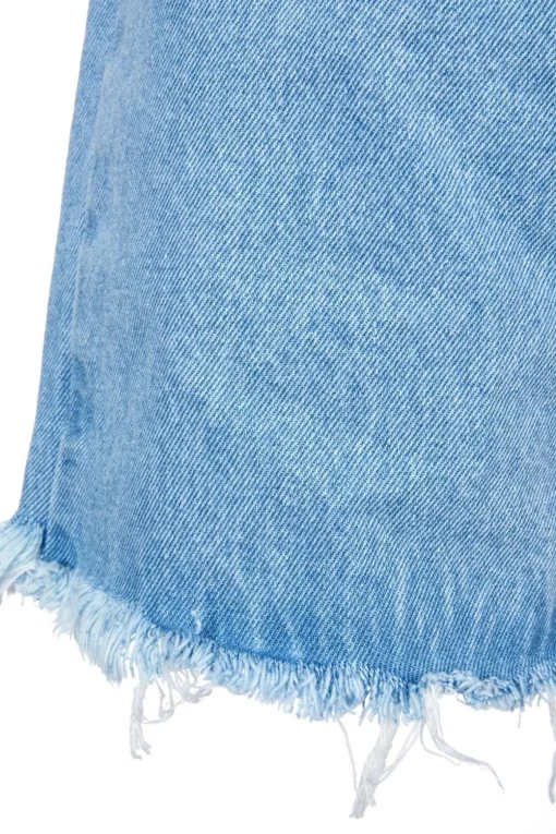 BLUE DENIM CLASSIC SHORTS