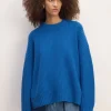 BLUE KNIT JUMPER