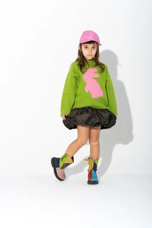 BUNNY CREW NECK KNIT JUMPER