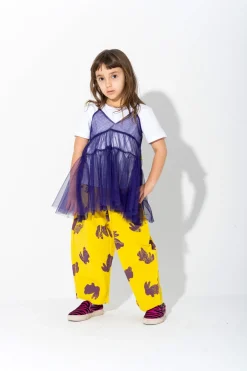 BUNNY PRINT LOOSE TROUSERS
