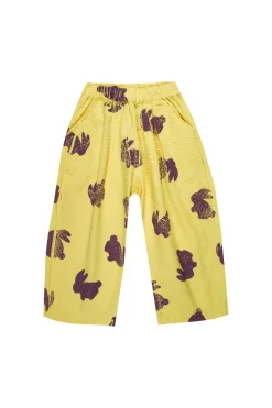 BUNNY PRINT LOOSE TROUSERS