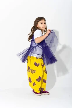 BUNNY PRINT LOOSE TROUSERS