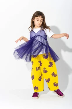 BUNNY PRINT LOOSE TROUSERS