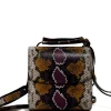 CLASSIC M'A BAG IN SNAKE PRINT LEATHER