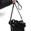 CLASSIC M'A BLACK CHAIN BAG