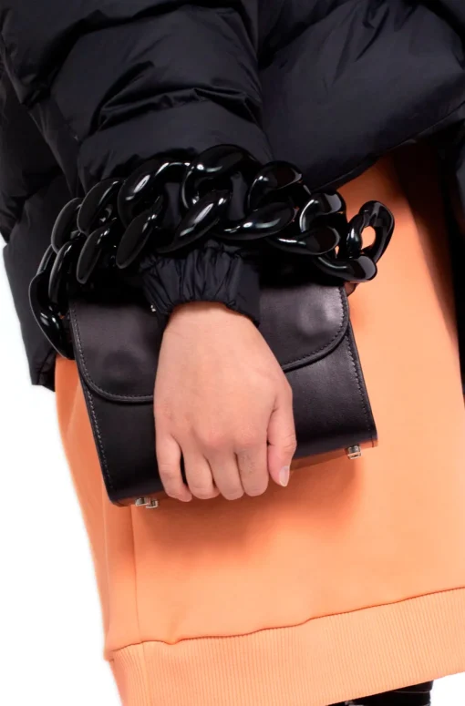 CLASSIC M'A BLACK CHAIN BAG