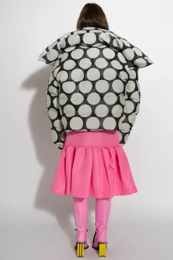DOTS BROCADE M'A PUFFER JACKET