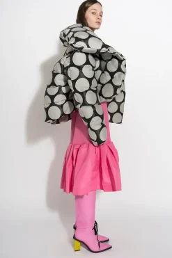 DOTS BROCADE M'A PUFFER JACKET