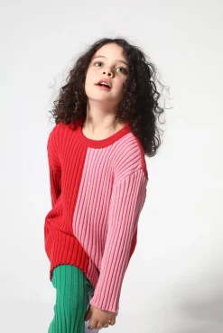 DUO COLOUR CREW NECK JUMPER
