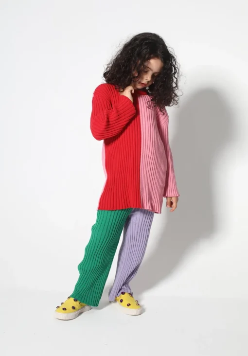 DUO COLOUR CREW NECK JUMPER