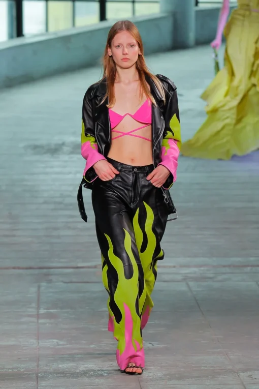 FLAMES BIKER JACKET