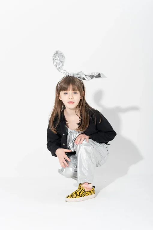 FOIL CARGO TROUSERS