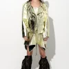 GOLD BIKER JACKET