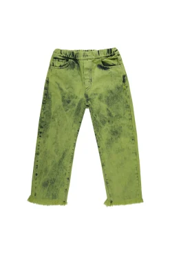 GREEN BAGGY TROUSERS