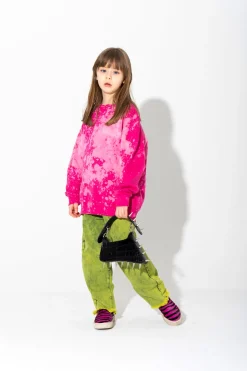 GREEN BAGGY TROUSERS