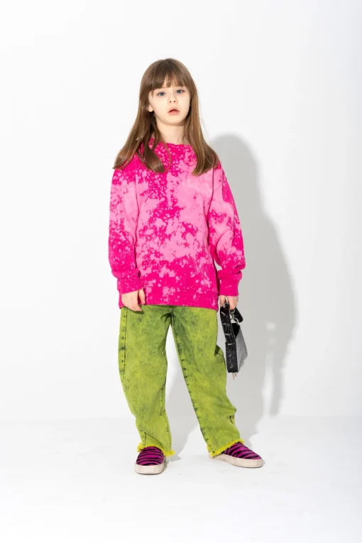 GREEN BAGGY TROUSERS