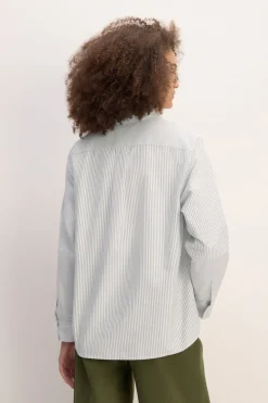 GREY PATCHWORK SHIRT