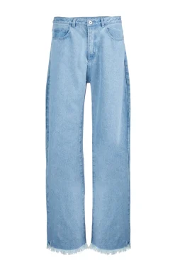 LIGHT BLUE BOYFRIEND TROUSERS