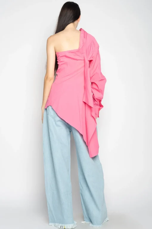 LIGHT BLUE BOYFRIEND TROUSERS