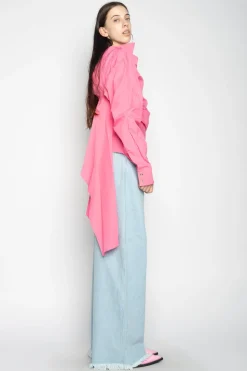 LIGHT BLUE BOYFRIEND TROUSERS