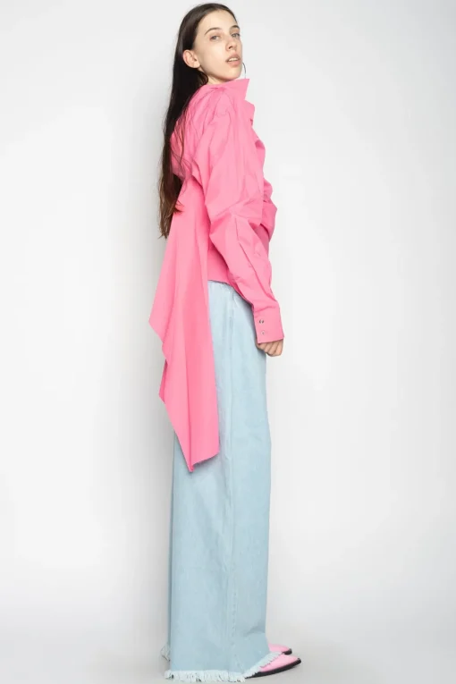 LIGHT BLUE BOYFRIEND TROUSERS